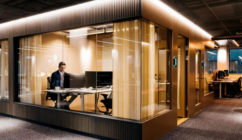 نورپردازی دفترکار اداری