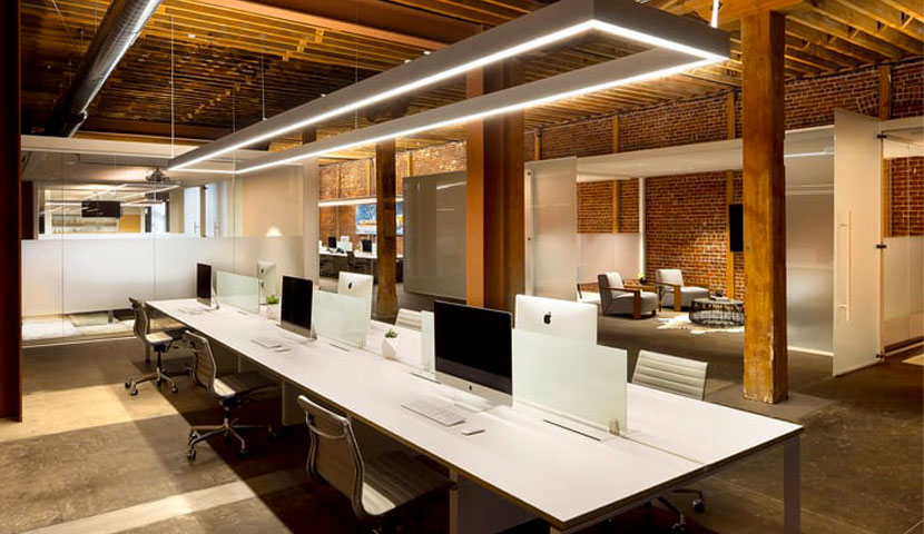 نورپردازی دفترکار اداری