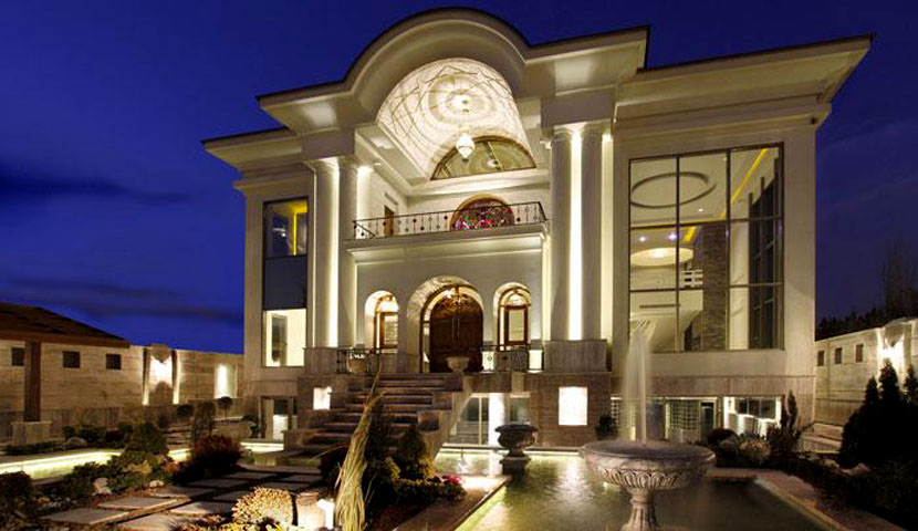 ویلا نئوکلاسیک در شهرک غرب تهران