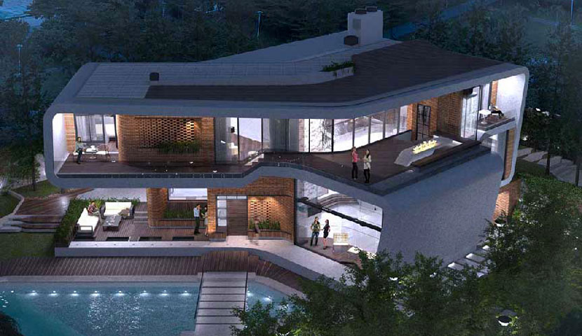 ویلای بید مجنون کرج