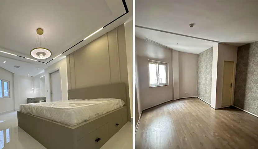 پروژه بازسازی خانه در قیطریه