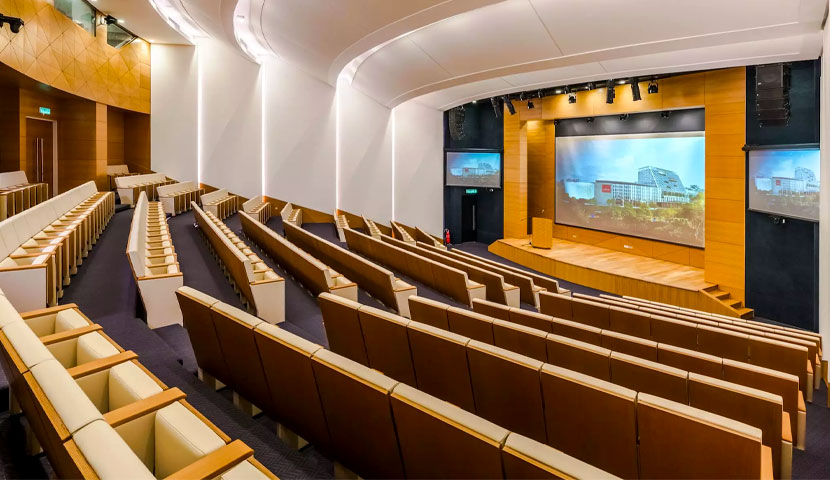 چیدمان سالن سینما 