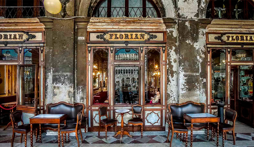کافه فلوریان در ونیز کافه فلوریان در ونیز