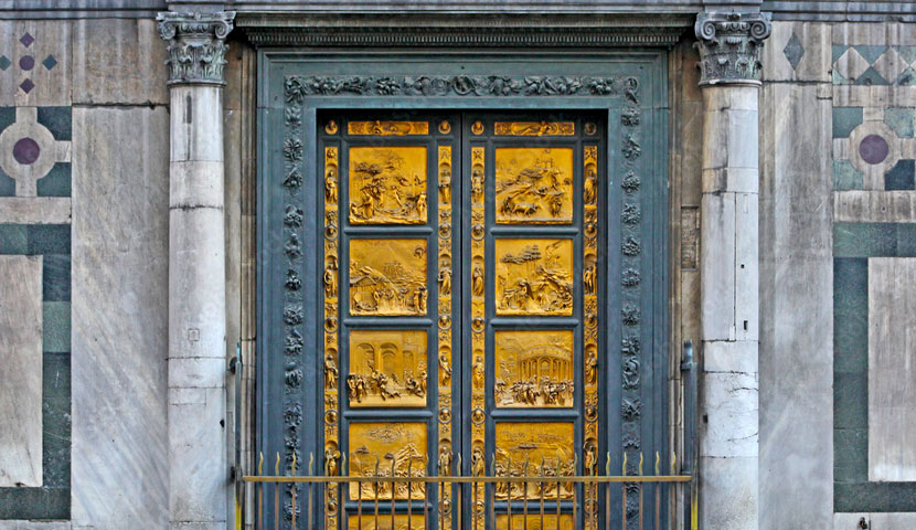 ⁠Florence Baptistery Doors 
