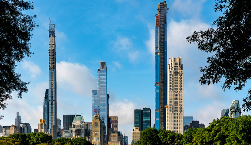 ساختار برج سنترال پارک نیویورک