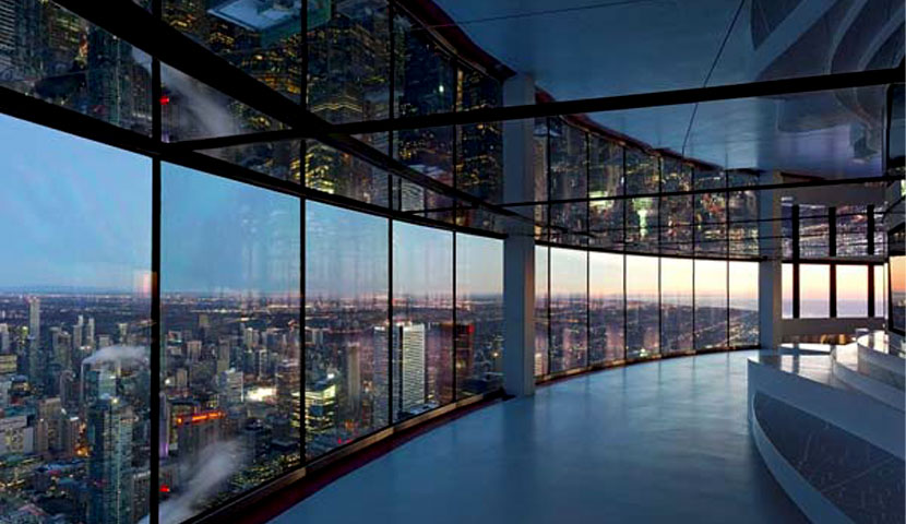 فضای داخلی برج سی ان