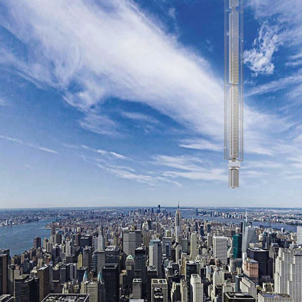 ایده طراحی برج معلق آنالما دبی
