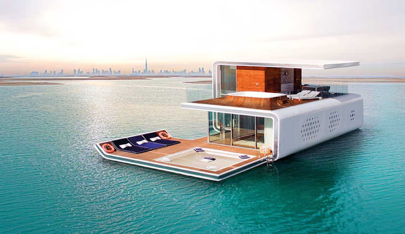 خانه روی آب دبی