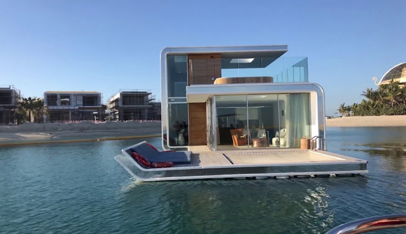 مهندسی خانه روی آب دبی
