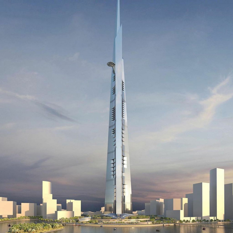 برج جده بلندترین برج جهان