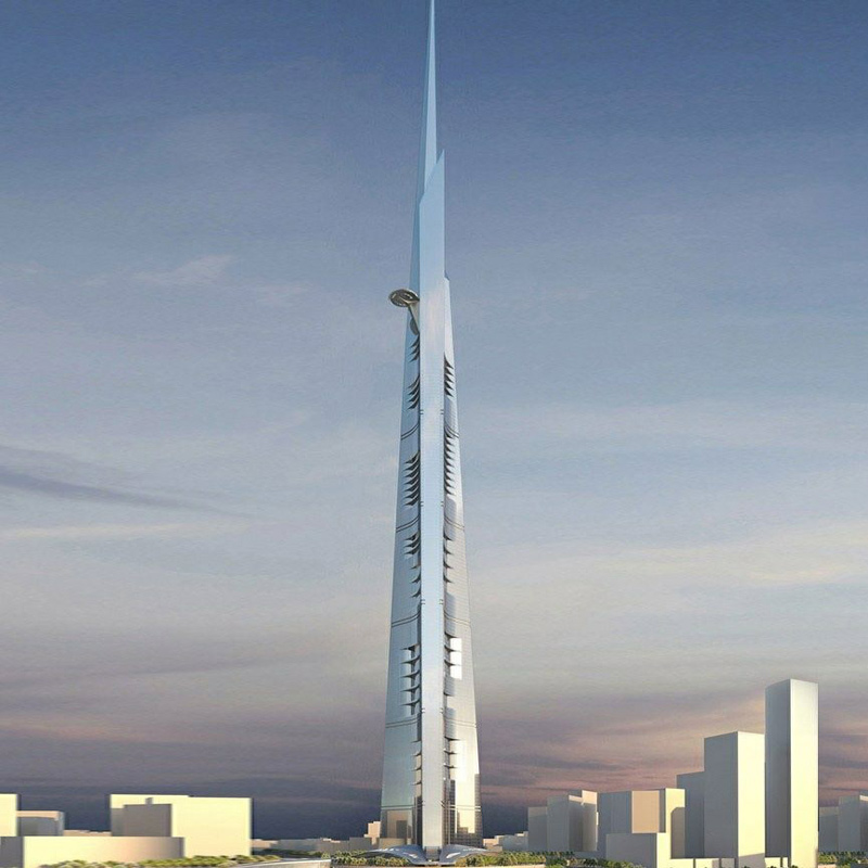 طراحی برج جده بلندترین برج جهان