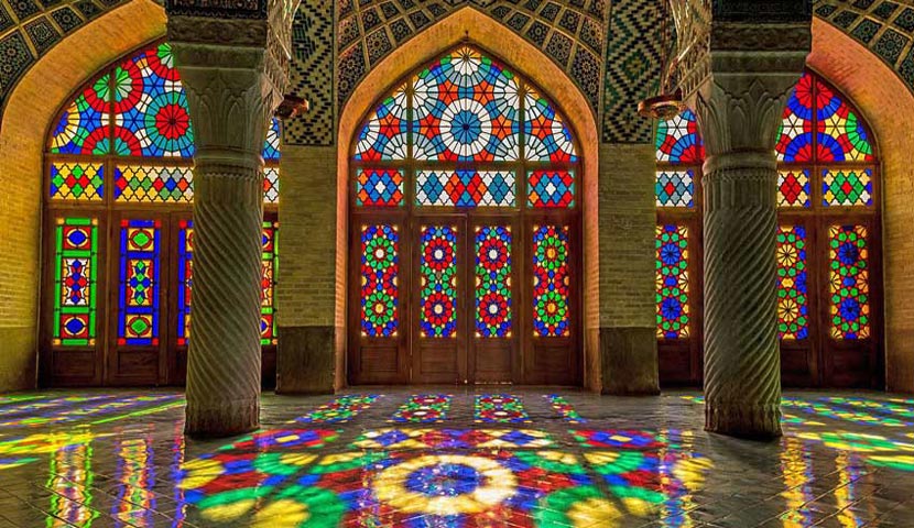 مسجد نصیرالملک فوق العاده شیراز