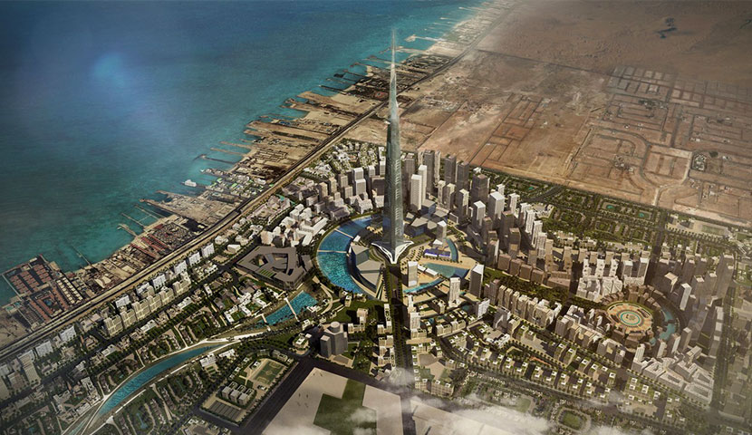 برج جده بلندترین برج جهان