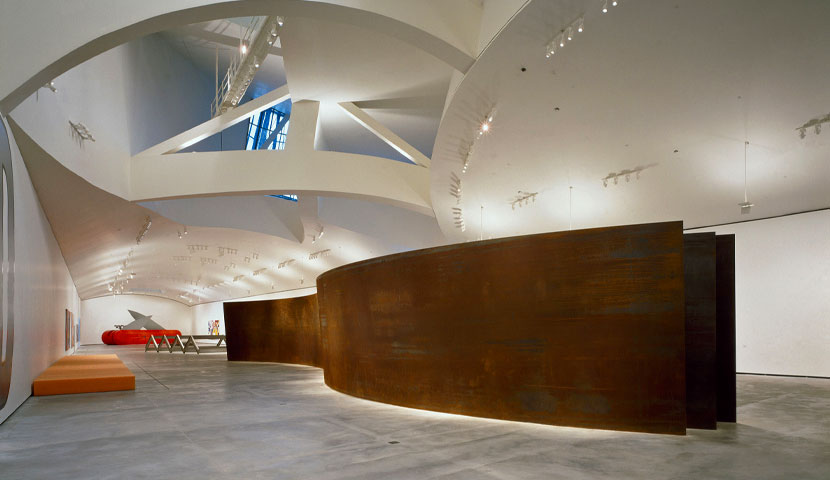 طراحی داخلی موزه گوگنهایم بیلبائو
