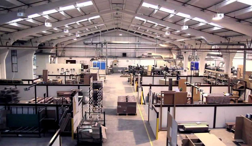 الزامات طراحی داخلی کارخانه صنعتی