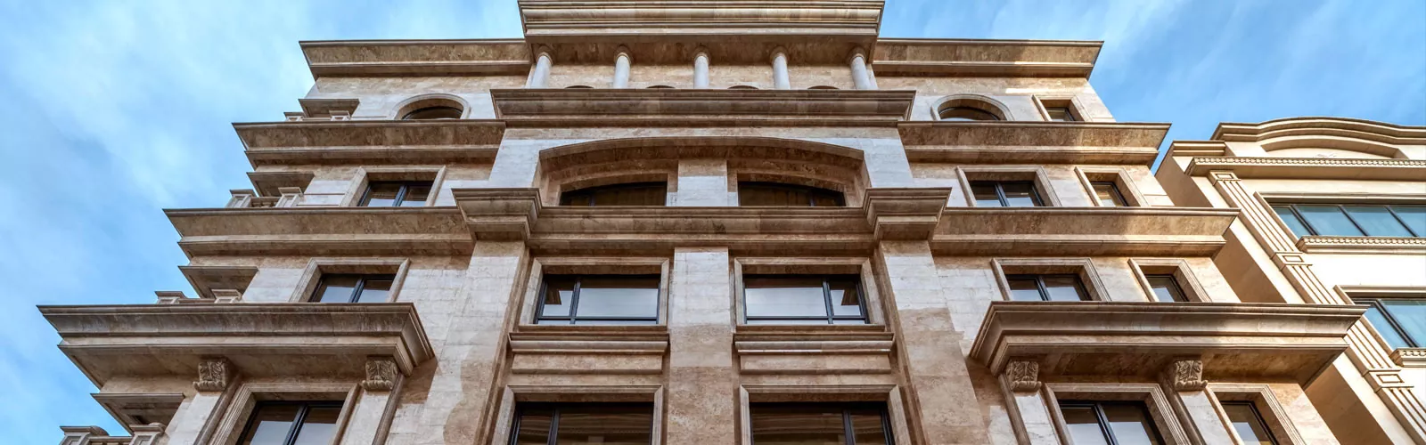 طراحی نمای ساختمان شهروز