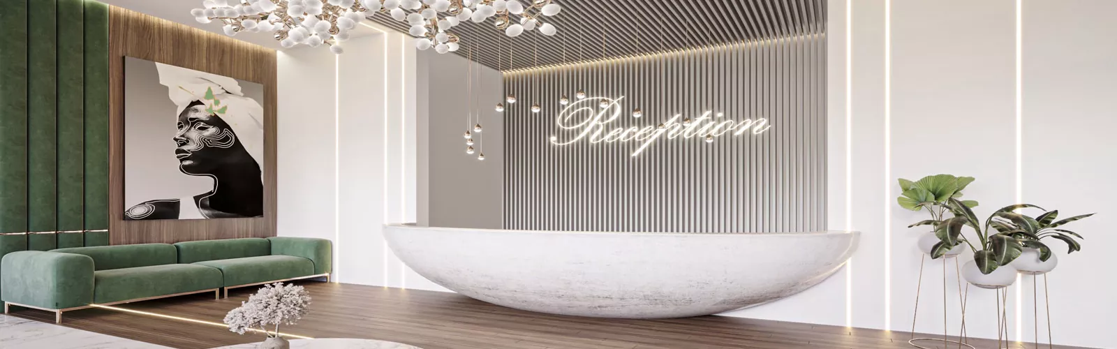 طراحی لابی مزون عراق