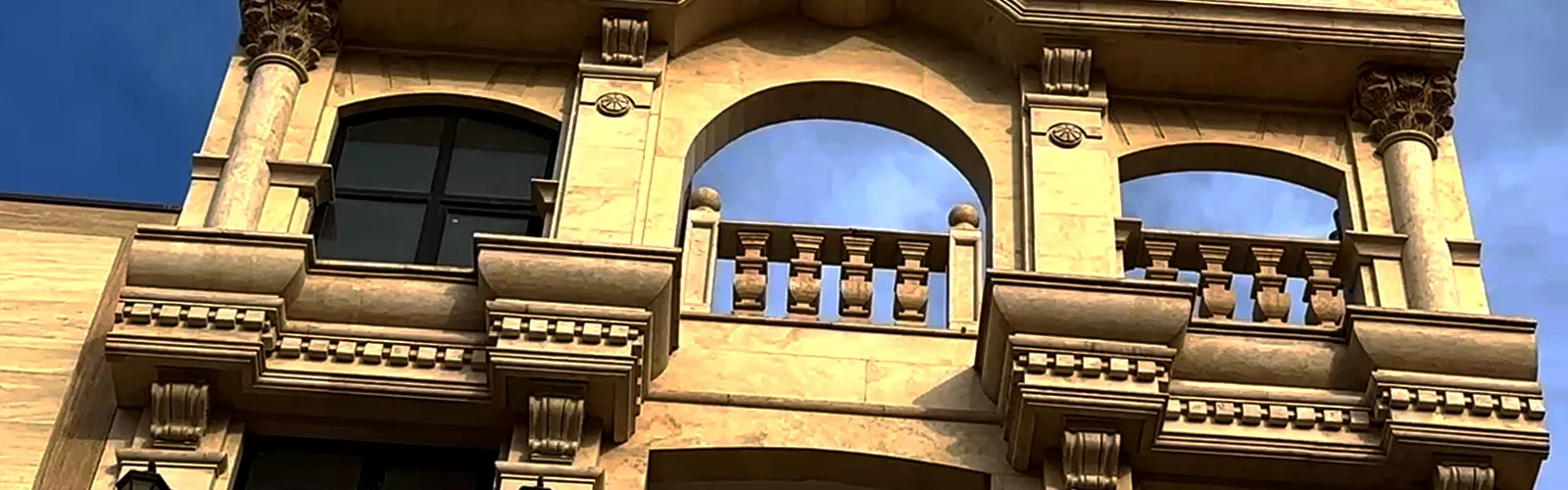 طراحی و اجرای نما ساختمان عمار