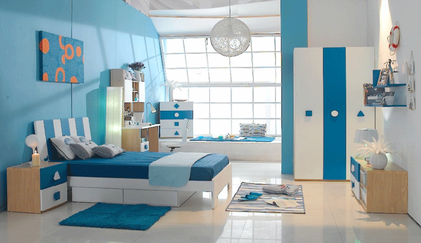 طراحی اتاق خواب شاد برای کودکان