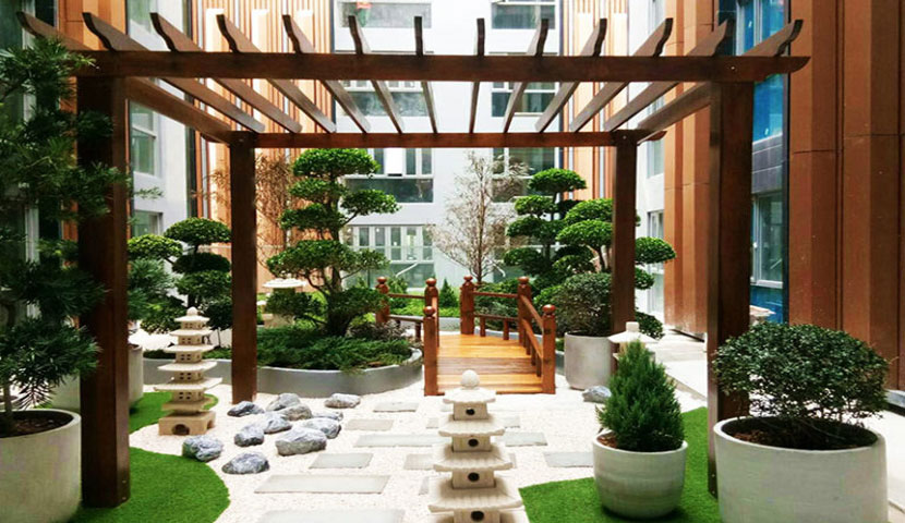 باغ ژاپنی محوطه و فضای سبز آنلاین