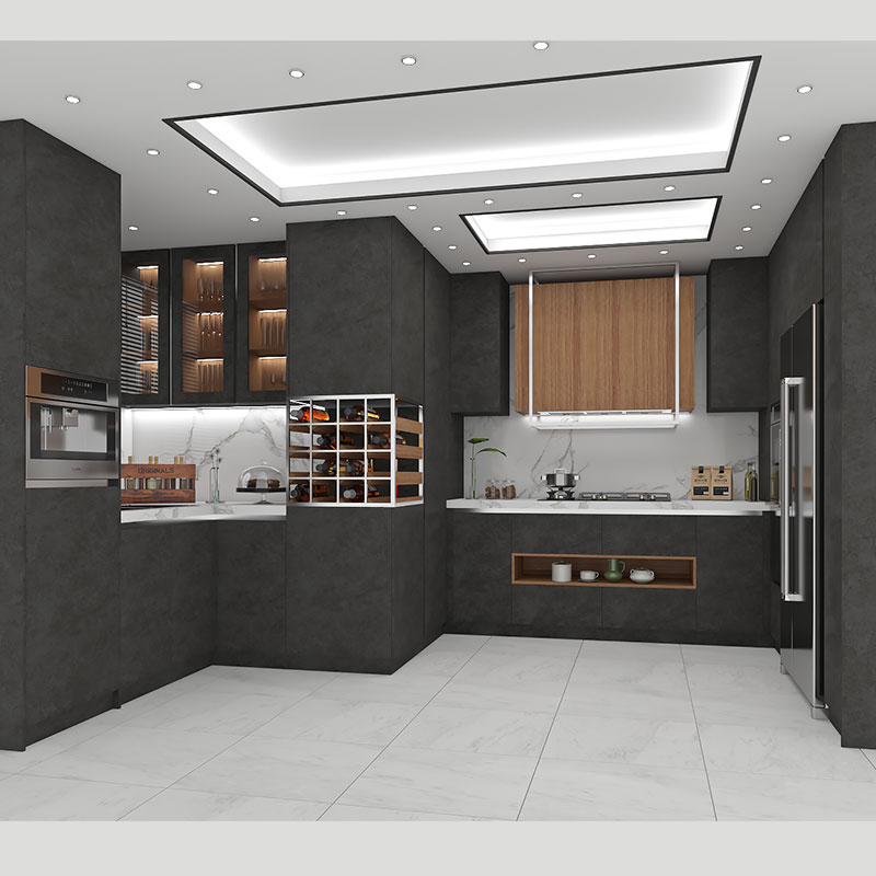 طراحی داخلی آشپزخانه لوکس آنلاین