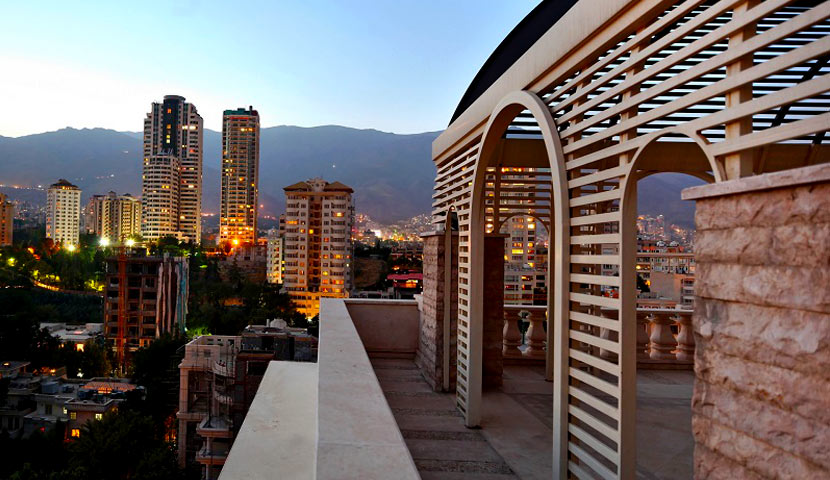 طراحی روف گاردن در تهران 