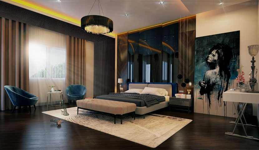 طراحی داخلی اتاق خواب