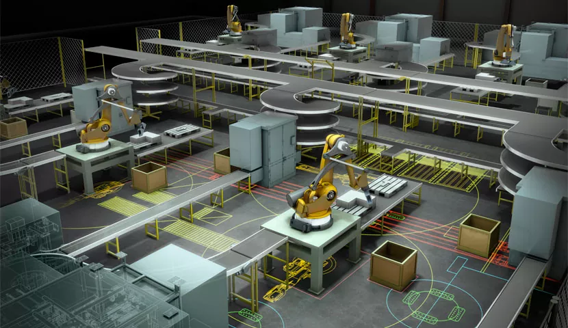 اهمیت طراحی داخلی کارخانه صنعتی