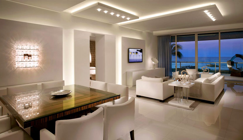 طراحی داخلی مسکونی به سبک مینیمال