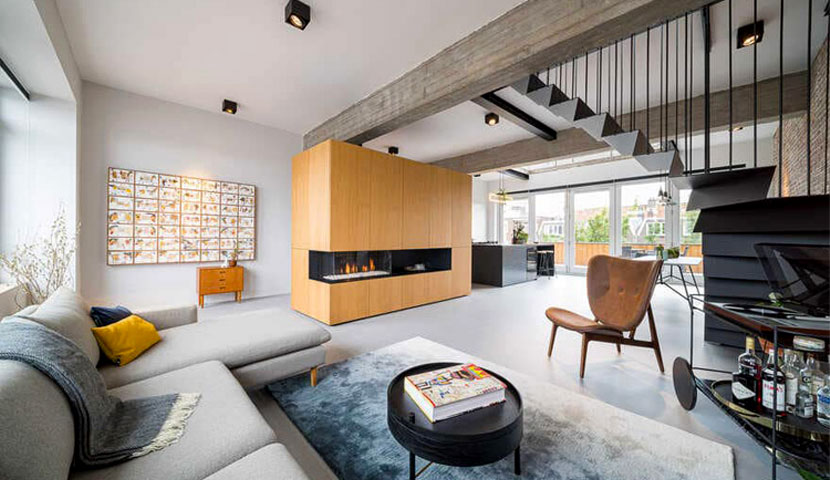 طراحی داخلی مسکونی به سبک مدرن