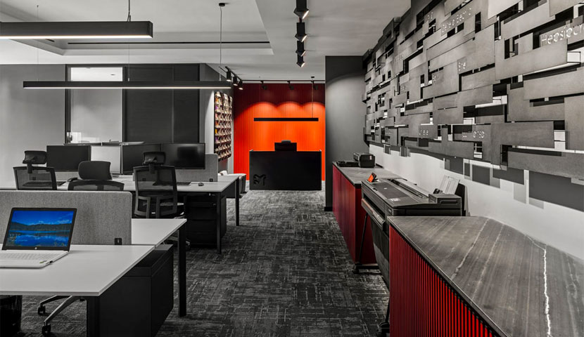 طراحی داخلی اداری مدرن