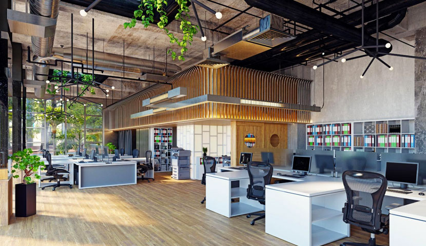 طراحی داخلی اداری 