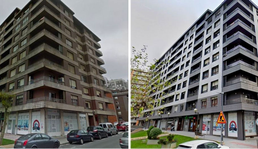 بازسازی نما ساختمان