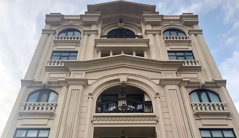 بازسازی نما ساختمان به سبک کلاسیک 