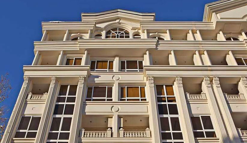 بازسازی نما ساختمان سنگی 