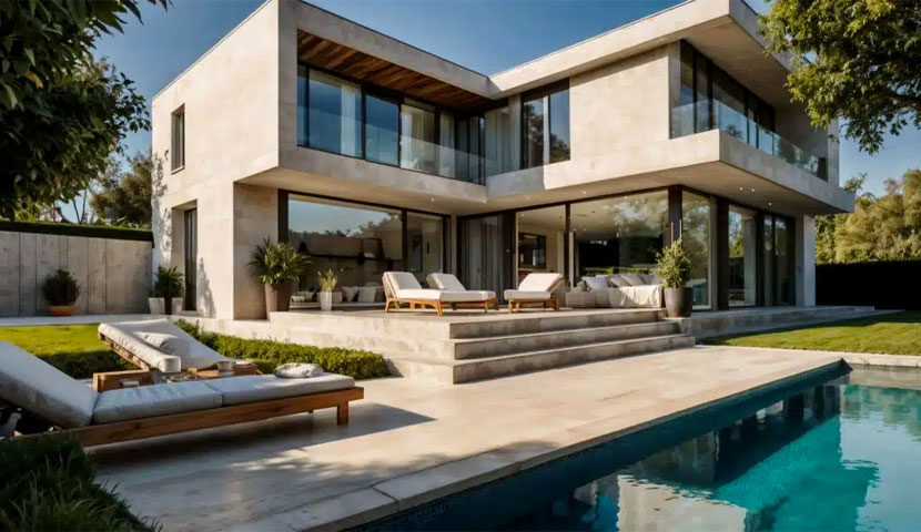 بازسازی ویلا