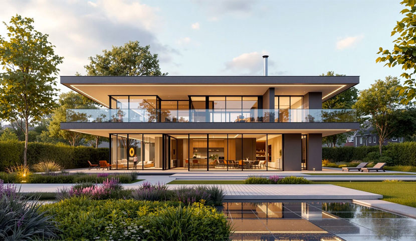 بازسازی ویلا