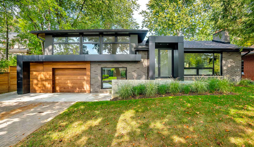 بازسازی ویلا به سبک مدرن