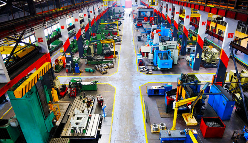 بازسازی کارخانه صنعتی 