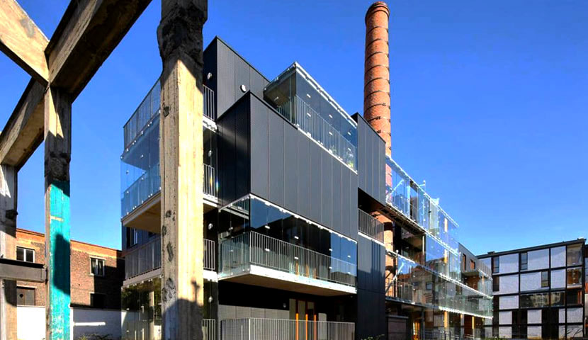 بازسازی کارخانه صنعتی 