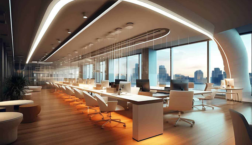 طراحی داخلی اداری 